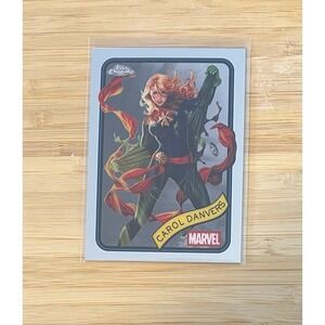 2025‎ Topps Chrome Marvel Carol Danvers #172 Base Card